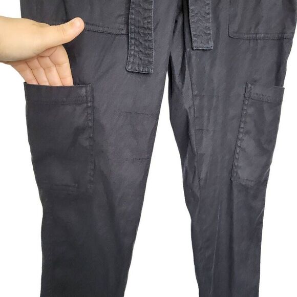 A.L.C High Waisted Cargo Paper Bag Trousers Pants Size - Picture 7 of 12